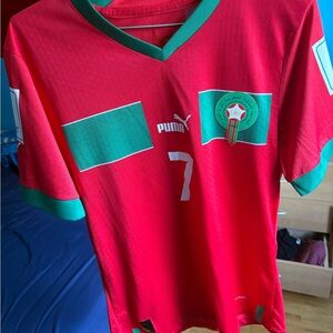MOROCCO NATIONAL TEAM Soccer Jersey